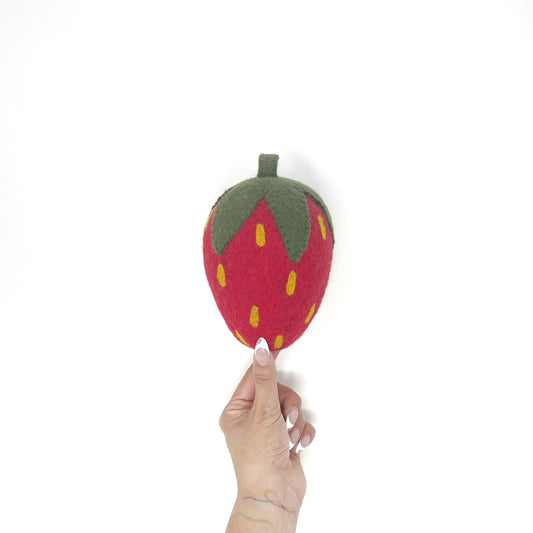 XL Strawberry Felted